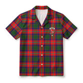 Hopkirk Tartan Crest Hawaiian Shirt