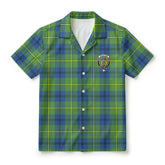 Johnstone Ancient Tartan Crest Hawaiian Shirt