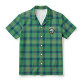 Kennedy Ancient Tartan Crest Hawaiian Shirt