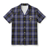 Kilmarnock Tartan Crest Hawaiian Shirt