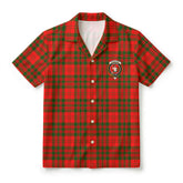 Livingstone Tartan Crest Hawaiian Shirt