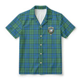 Lockhart Tartan Crest Hawaiian Shirt