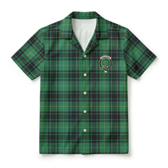 MacArthur Ancient Tartan Crest Hawaiian Shirt