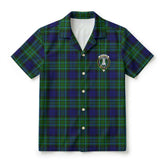 MacCallum Modern Tartan Crest Hawaiian Shirt
