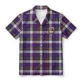 MacDonald Dress Modern Tartan Crest Hawaiian Shirt