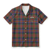 MacDuff Hunting Modern Tartan Crest Hawaiian Shirt