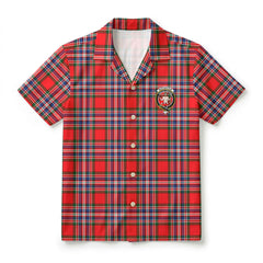 MacFarlane Modern Tartan Crest Hawaiian Shirt
