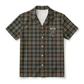 MacKenzie Weathered Tartan Crest Hawaiian Shirt