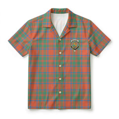 MacKintosh Ancient Tartan Crest Hawaiian Shirt