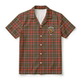MacKintosh Hunting Weathered Tartan Crest Hawaiian Shirt