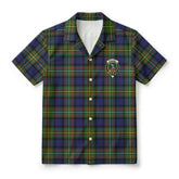 MacLaren Modern Tartan Crest Hawaiian Shirt