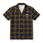 MacLellan Modern Tartan Crest Hawaiian Shirt