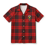 MacLeod of Raasay Tartan Crest Hawaiian Shirt
