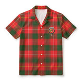 MacPhee Modern Tartan Crest Hawaiian Shirt