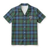 MacRae Hunting Ancient Tartan Crest Hawaiian Shirt