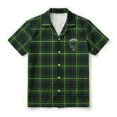 McArthur Modern Tartan Crest Hawaiian Shirt