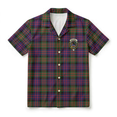 McDonnell of Glengarry Modern Tartan Crest Hawaiian Shirt