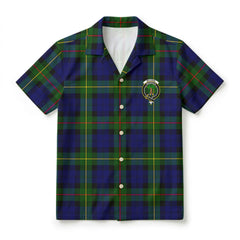 McEwan Modern Tartan Crest Hawaiian Shirt
