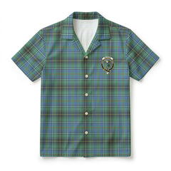 McInnes Ancient Tartan Crest Hawaiian Shirt