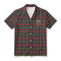 McKintosh Hunting Modern Tartan Crest Hawaiian Shirt