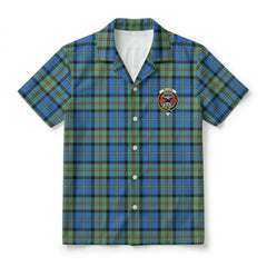 McLeod of Harris Ancient Tartan Crest Hawaiian Shirt