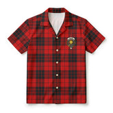 McLeod of Raasay Tartan Crest Hawaiian Shirt