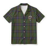 McMillan Hunting Modern Tartan Crest Hawaiian Shirt