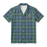 McPhail Hunting Ancient Tartan Crest Hawaiian Shirt