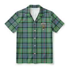 McThomas Ancient Tartan Crest Hawaiian Shirt