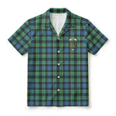 Mowat Ancient Tartan Crest Hawaiian Shirt