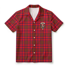 Murray (of Dysart) Tartan Crest Hawaiian Shirt