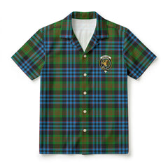 Newlands Tartan Crest Hawaiian Shirt