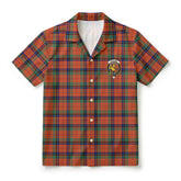 Nicolson Ancient Tartan Crest Hawaiian Shirt