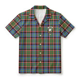 Norvel (or Norvill) Tartan Crest Hawaiian Shirt