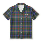 Ogilvie Hunting Modern Tartan Crest Hawaiian Shirt