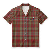Ogilvie Tartan Crest Hawaiian Shirt