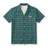 Shaw Ancient Tartan Crest Hawaiian Shirt