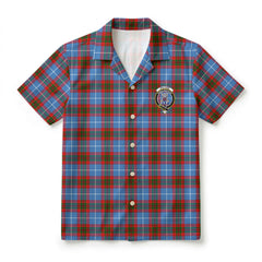 Spalding Tartan Crest Hawaiian Shirt