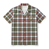 Stewart Dress Modern Tartan Crest Hawaiian Shirt
