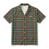 Thomson Hunting Modern Tartan Crest Hawaiian Shirt