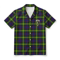 Watson Modern Tartan Crest Hawaiian Shirt