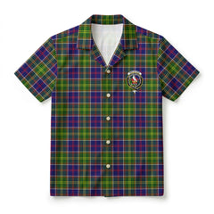 Whiteford Tartan Crest Hawaiian Shirt
