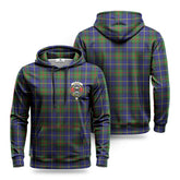 McLeod of Harris Modern Tartan Crest Hoodie