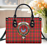 McColl Tartan Crest Leather Handbag