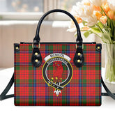 McNicol (of Scorrybreac) Tartan Crest Leather Handbag