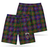 Cameron of Erracht Modern Tartan Crest Men's Beach Shorts