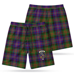 Chalmers Tartan Crest Men's Beach Shorts