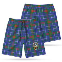 Edmonstone Tartan Crest Men's Beach Shorts