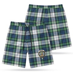 Gordon Dress Ancient Tartan Crest Men's Beach Shorts