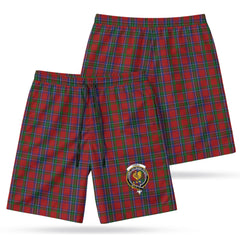 Lyall Tartan Crest Men's Beach Shorts